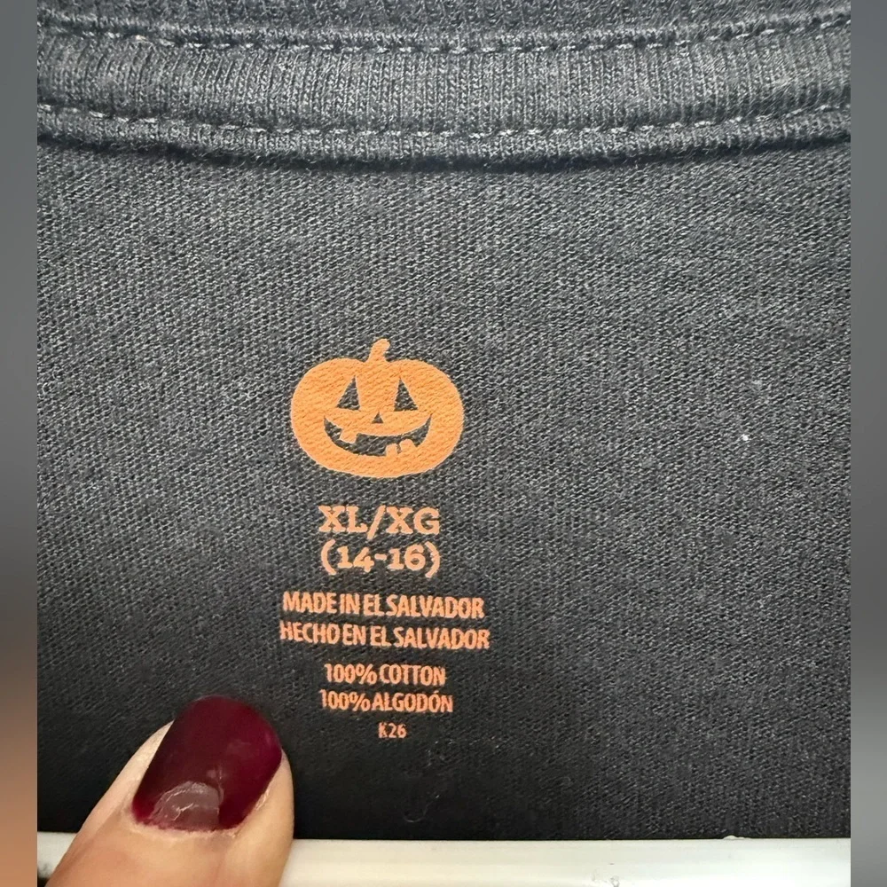 Target Black and Green Skeleton Long Sleeve Tee   0139